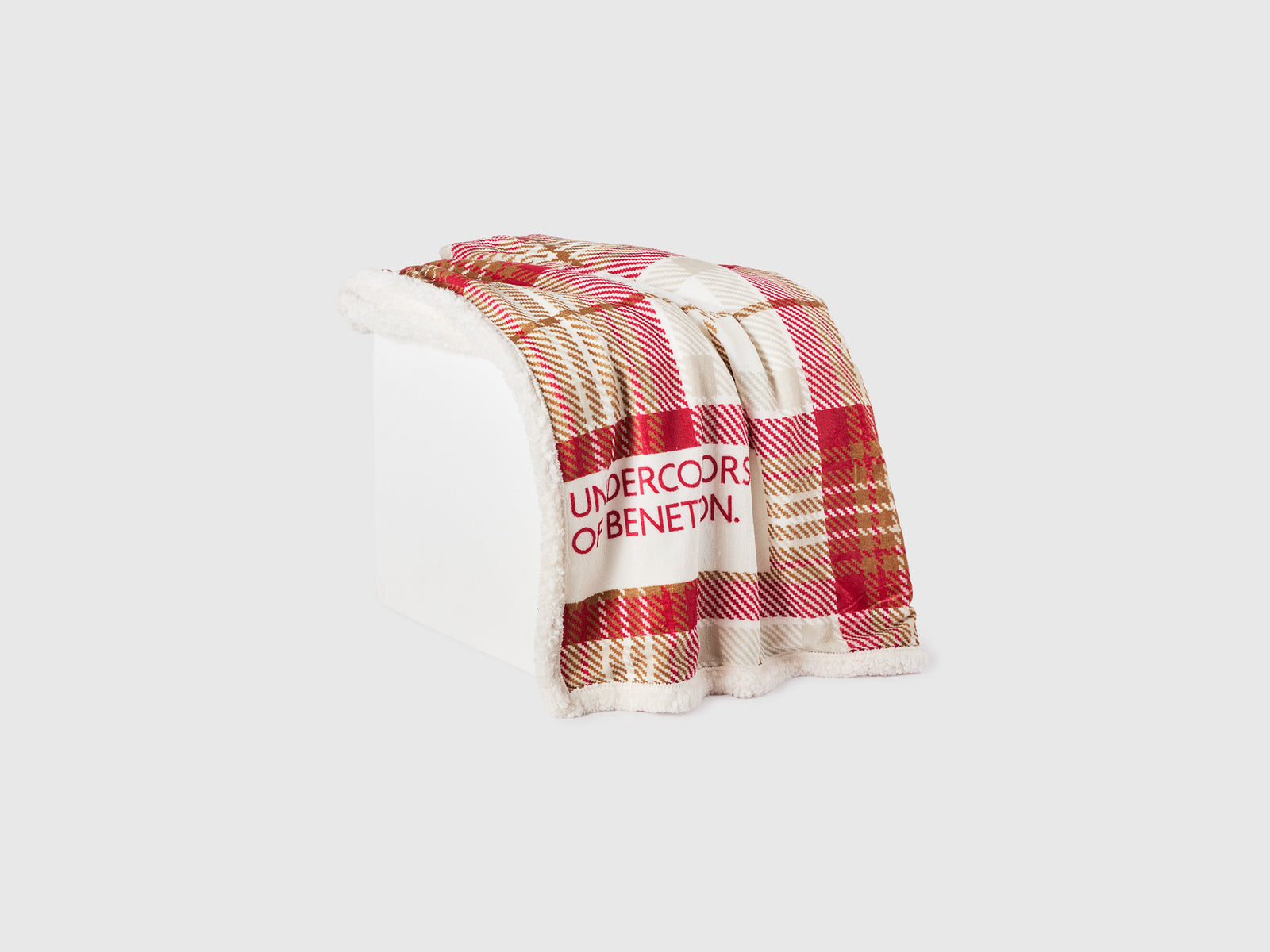 Christmas tartan blanket