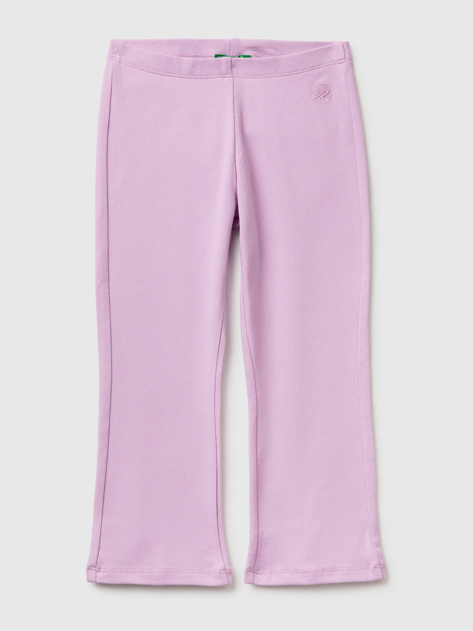 Stretch cotton flared leggings - ucb_image_FS
