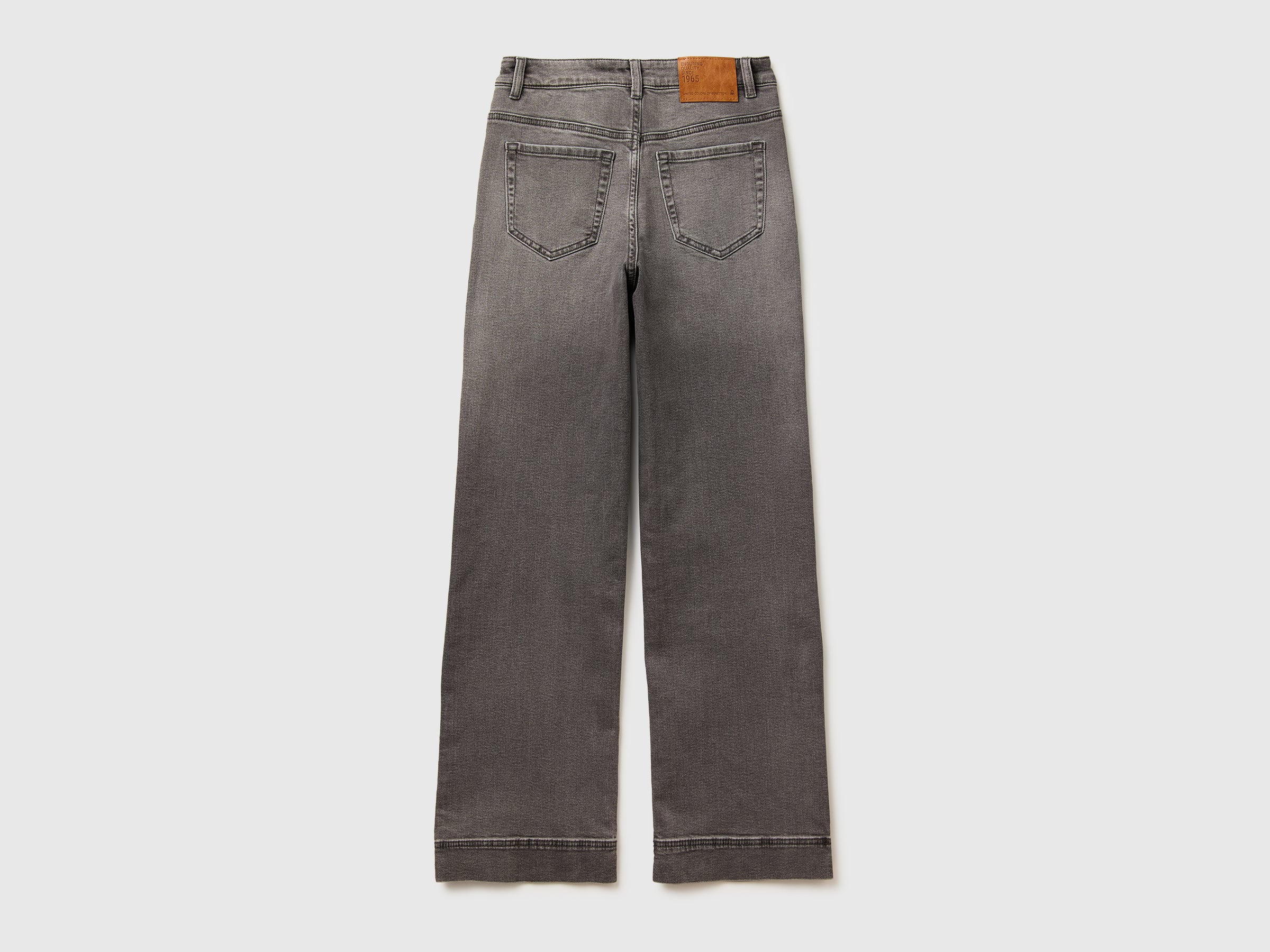 Recycled cotton flare jeans - ucb_image_BS