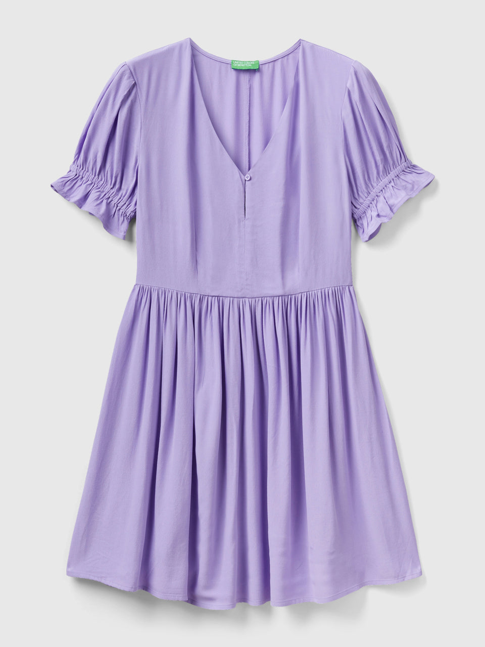 Vestido curto em viscose fluida - ucb_image_FS