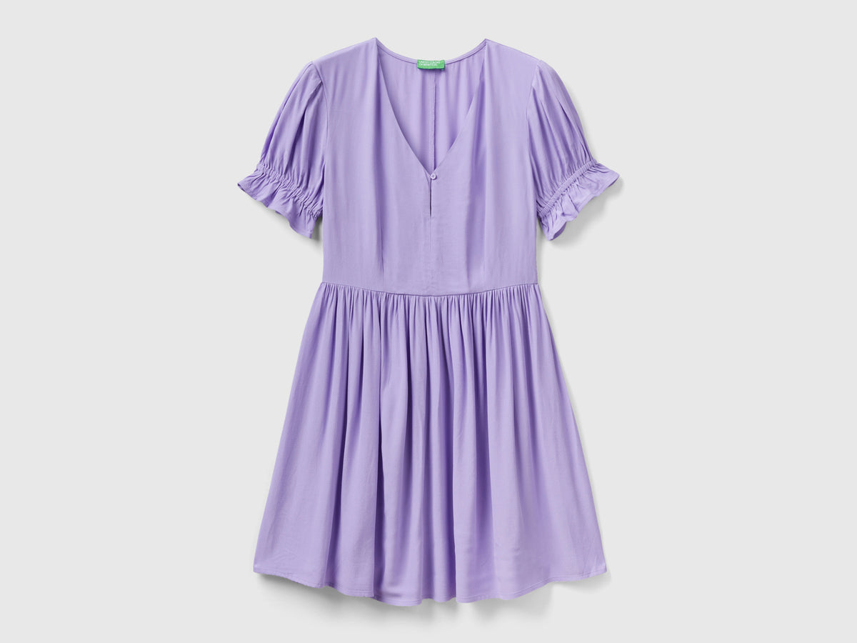 Vestido curto em viscose fluida - ucb_image_FS