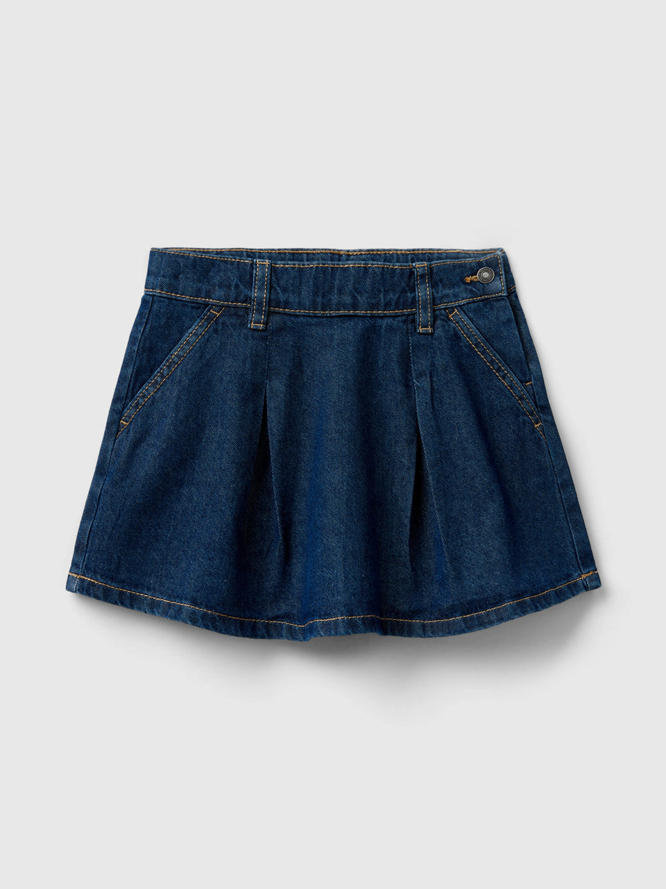 Saia de jeans com bordados cavalo - ucb_image_FS