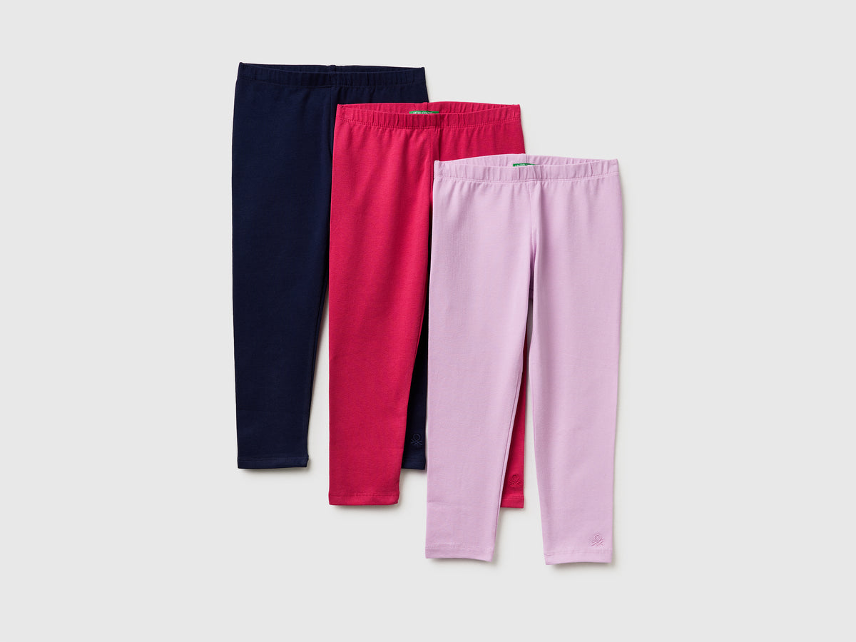 Três leggings em algodão stretch - ucb_image_FS