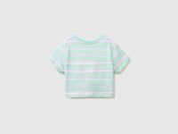 Striped T-shirt with puffy print - ucb_image_BS