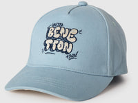 Light blue baseball cap with logo embroidery - ucb_image_DS1