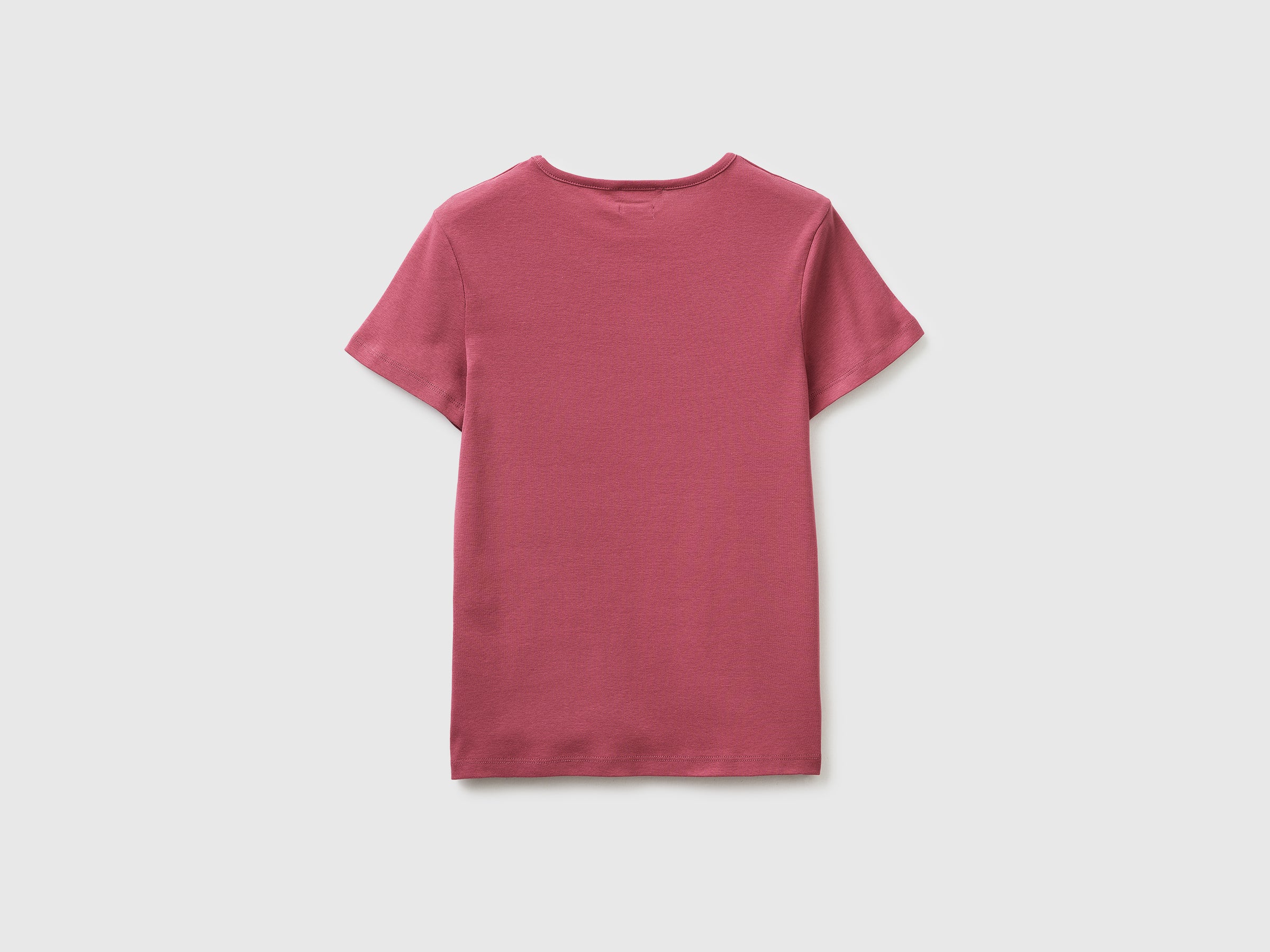T-shirt de gola redonda slim fit - ucb_image_BS