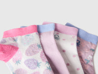 Four patterned short socks - ucb_image_DS1