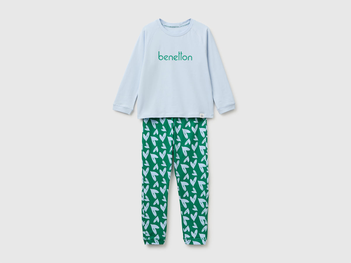 Pijama com logótipo e calças padrão - ucb_image_FS
