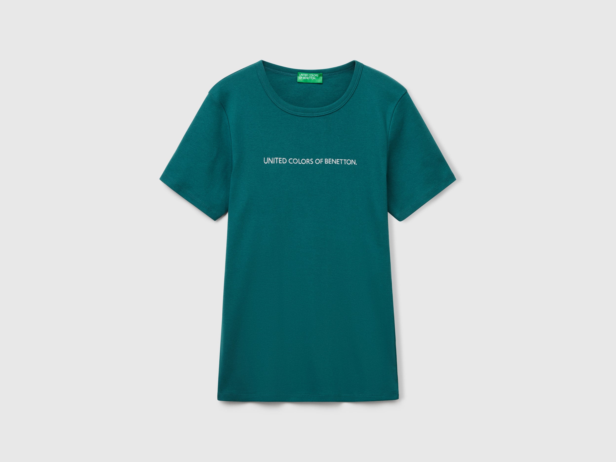 T-shirt 100% algodão com estampa logótipo glitter - ucb_image_FS