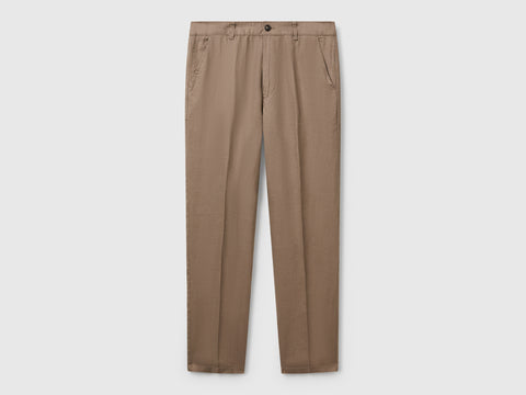 Chinos in pure linen - ucb_image_FS