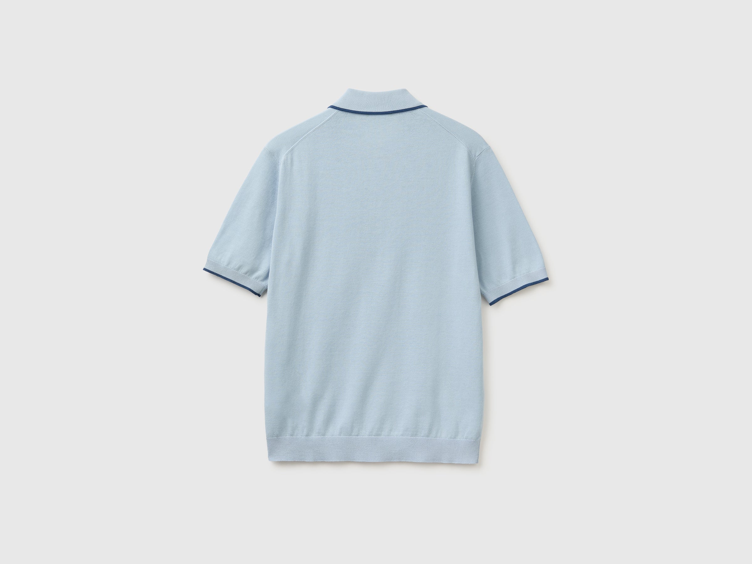 100% cotton knitted polo shirt - ucb_image_BS
