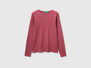 Schmal geschnittenes Langarm-T-Shirt