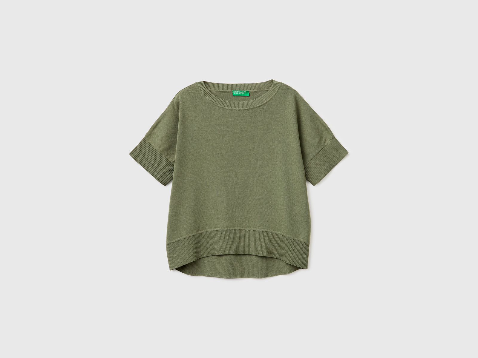 Premium cotton short-sleeved sweater - ucb_image_FS