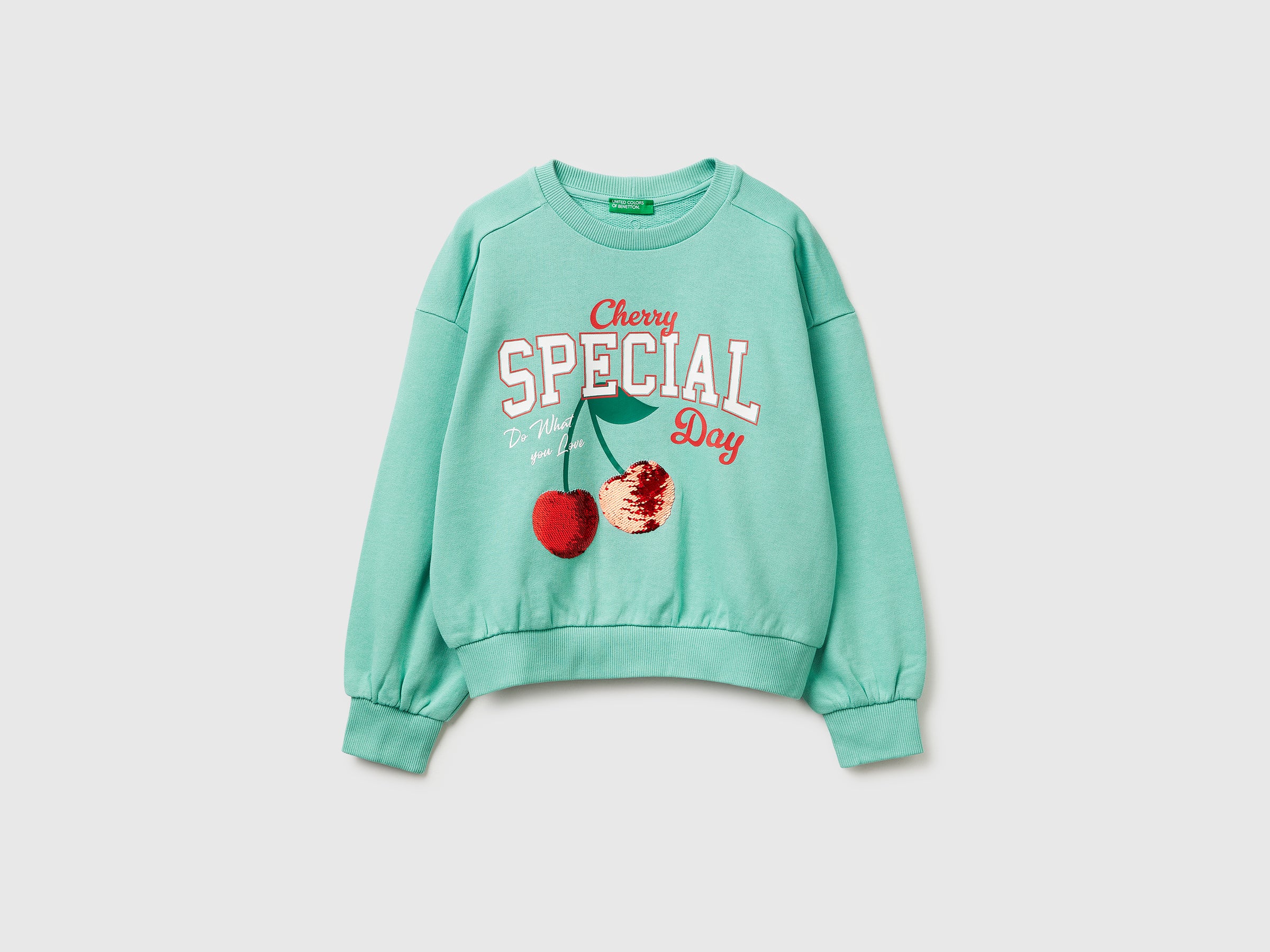 Sweatshirt with print and sequins - ucb_image_FS