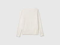 T-shirt para usar por baixo do casaco em seda mista - ucb_image_BS