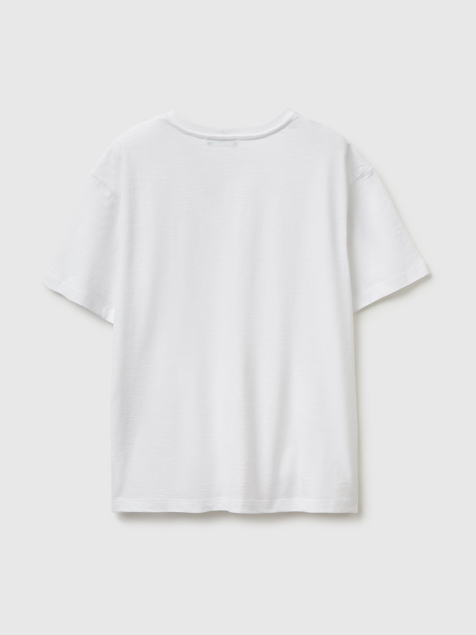 T-shirt decote em V em algodão leve - ucb_image_BS