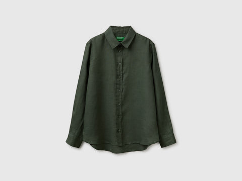Regular fit shirt in pure linen - ucb_image_FS
