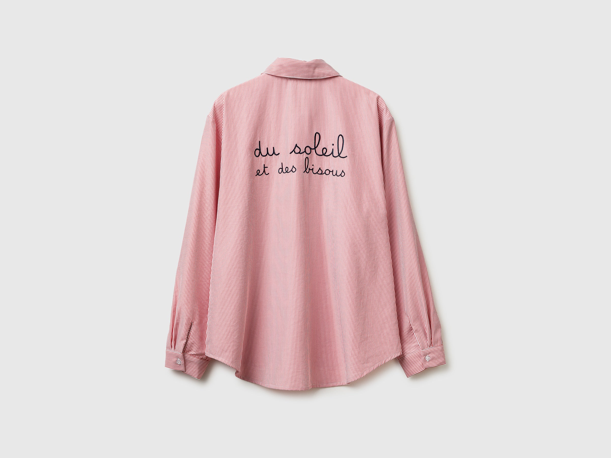 Striped shirt with embroidery on the back - ucb_image_BS