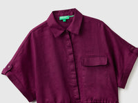 Camisa sahariana em linho puro - ucb_image_FY