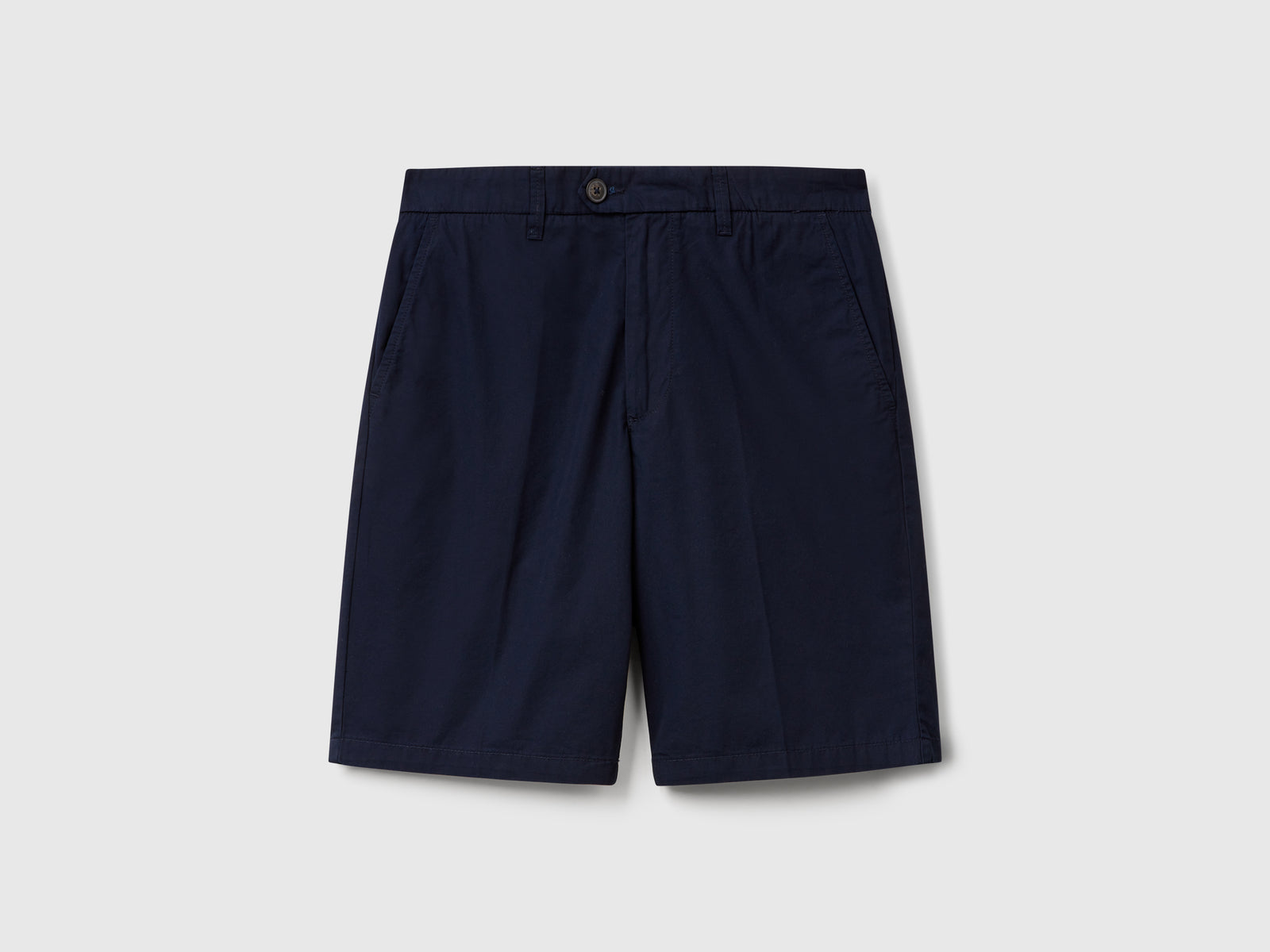 Lightweight cotton chino Bermuda shorts - ucb_image_FS