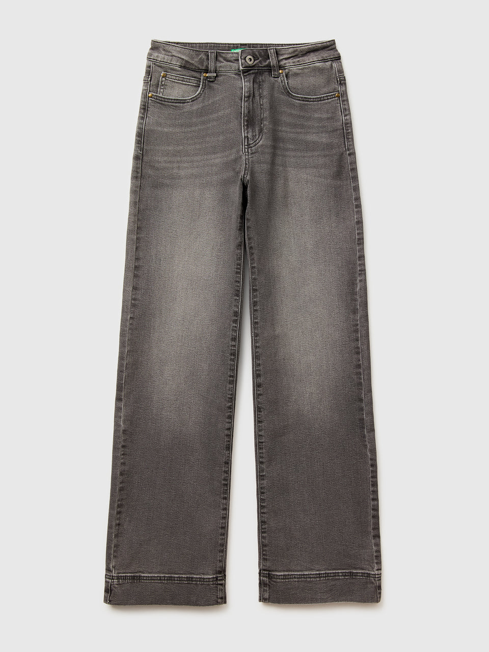 Recycled cotton flare jeans - ucb_image_FS
