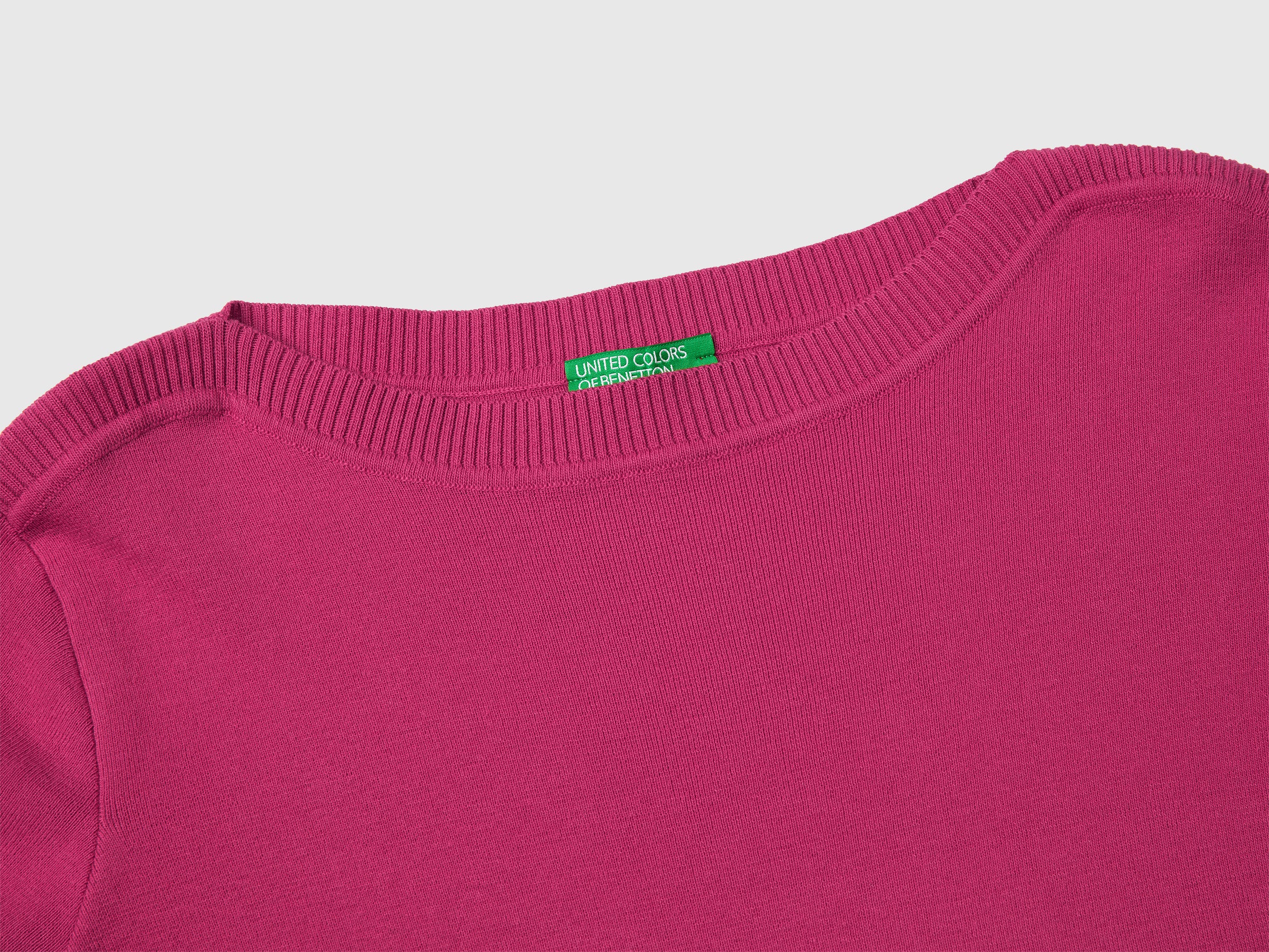 Plum sweater with boat neck - ucb_image_DS1