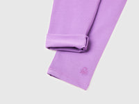 Leggings in stretch cotton with logo - ucb_image_DS1