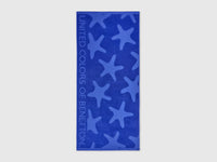 Toalha de praia azul bluette com estrelas-do-mar - ucb_image_FS
