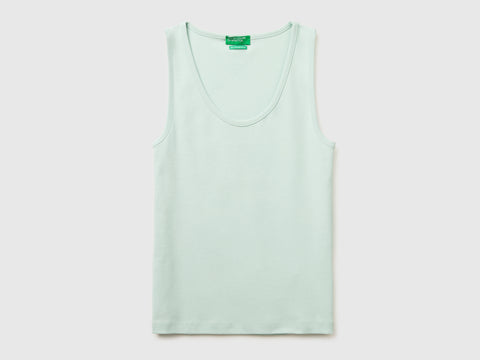Slim fit ribbed tank top - ucb_image_FS