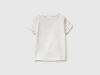 Logo print t-shirt in organic cotton - ucb_image_BS
