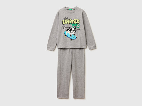 Soft pyjamas with logo print - ucb_image_FS