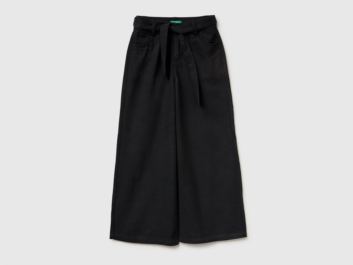 Wide fit trousers with sash - ucb_image_FS