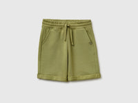 Bermuda shorts in pure cotton fleece - ucb_image_FS