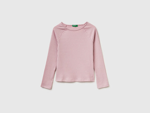 Ribbed boat neck T-shirt - ucb_image_FS