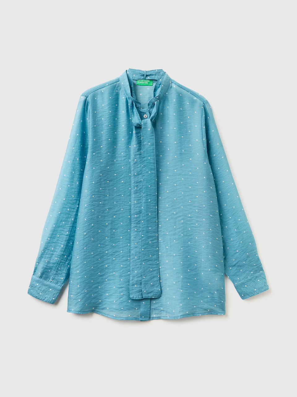 Flowy shirt with micro polka dots - ucb_image_FS