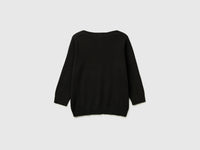 Black sweater with boat neck - ucb_image_BS