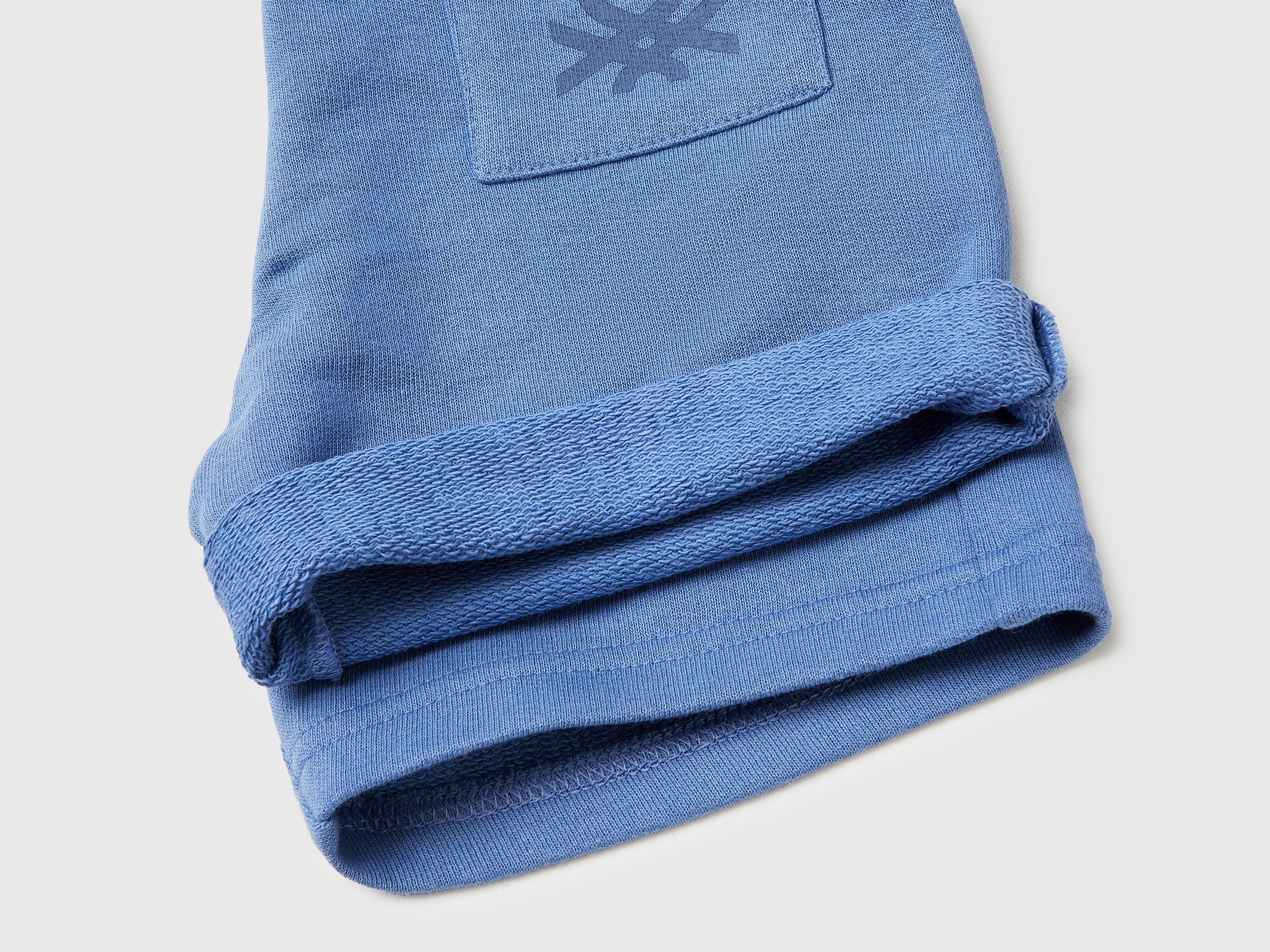 Cotton fleece bermuda shorts - ucb_image_DS1