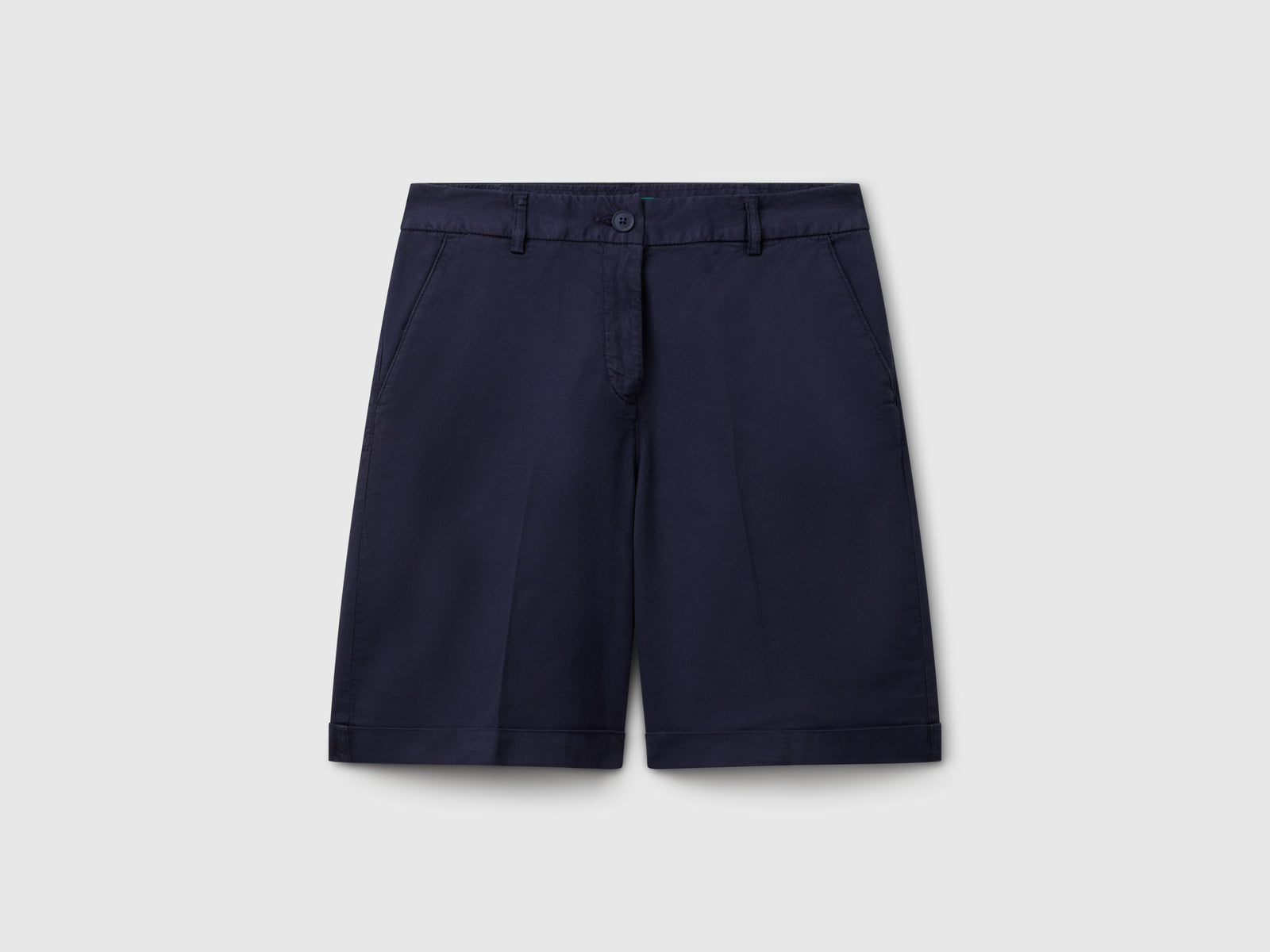 Bermudas com dobra em algodão stretch - ucb_image_FS
