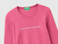 Long sleeve t-shirt with glitter logo - ucb_image_DS1