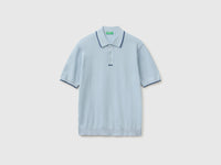 100% cotton knitted polo shirt - ucb_image_FS