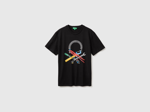 T-shirt regular fit com logótipo - ucb_image_FS
