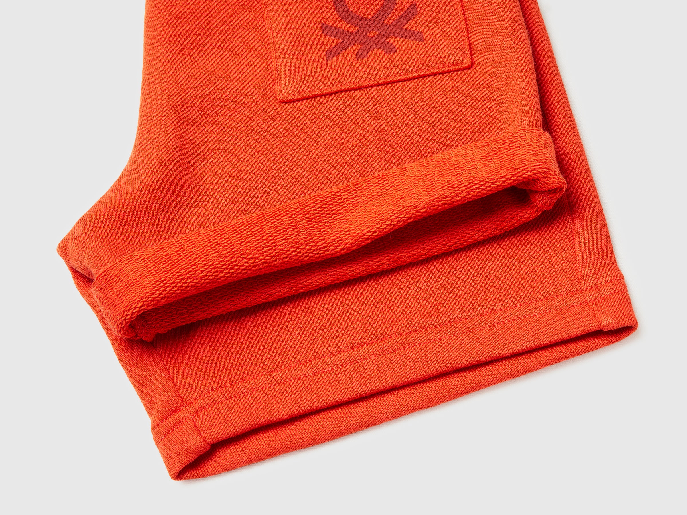 Cotton fleece bermuda shorts - ucb_image_DS1