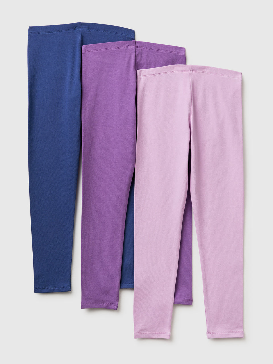 Three stretch cotton leggings - ucb_image_BS