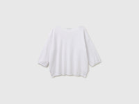 Boxy fit linen blend sweater - ucb_image_BS