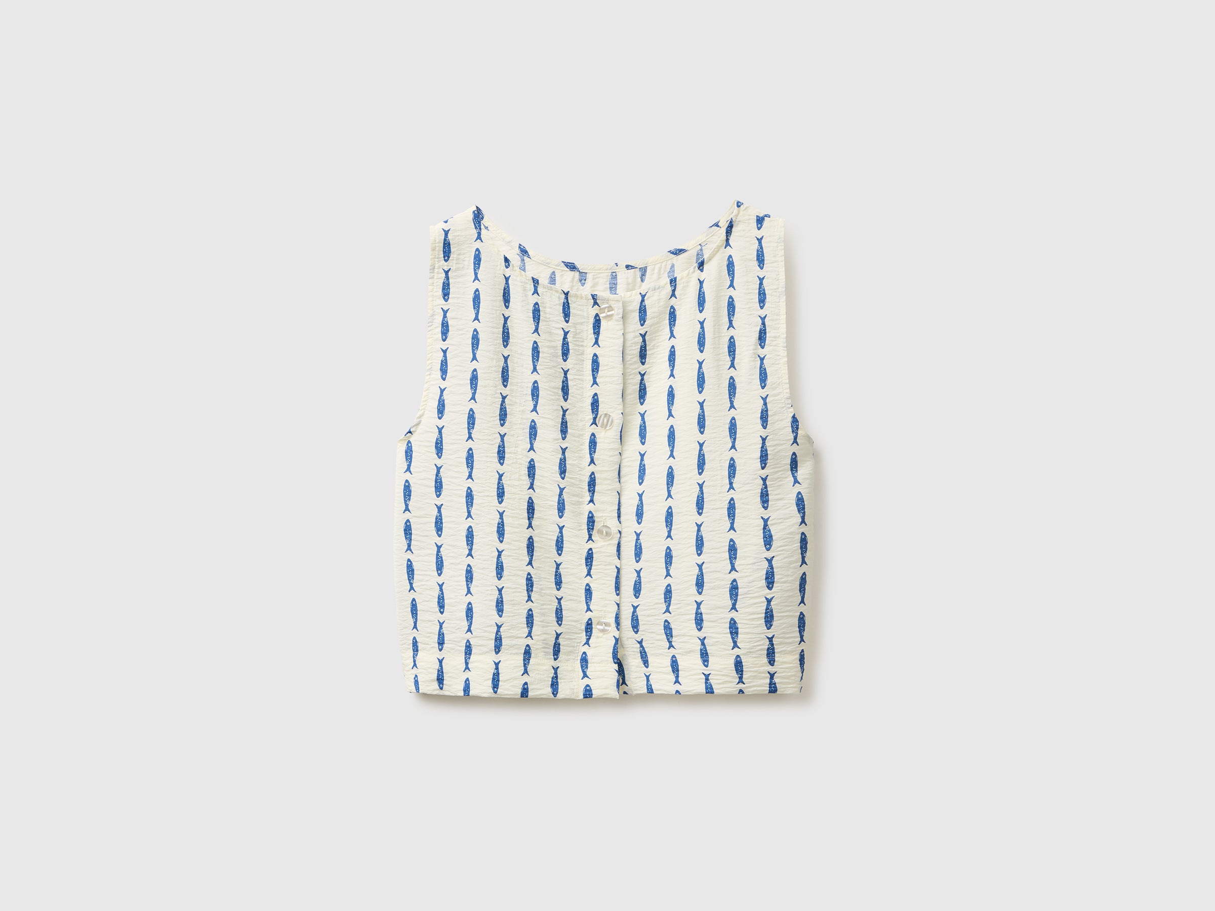 Printed top with buttons - ucb_image_BS