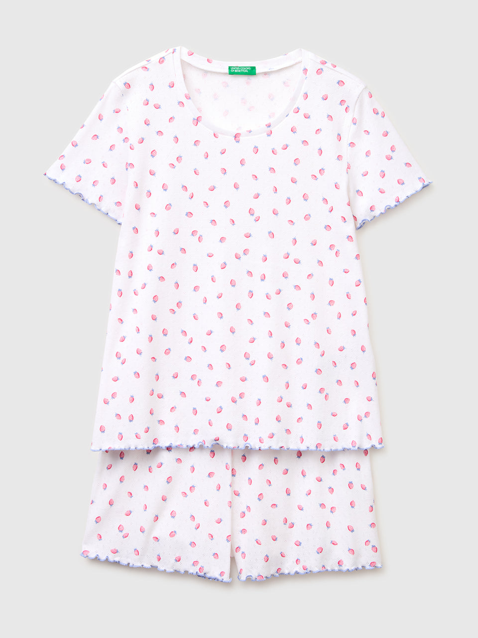 Pijama curto padrão em canelado - ucb_image_FS