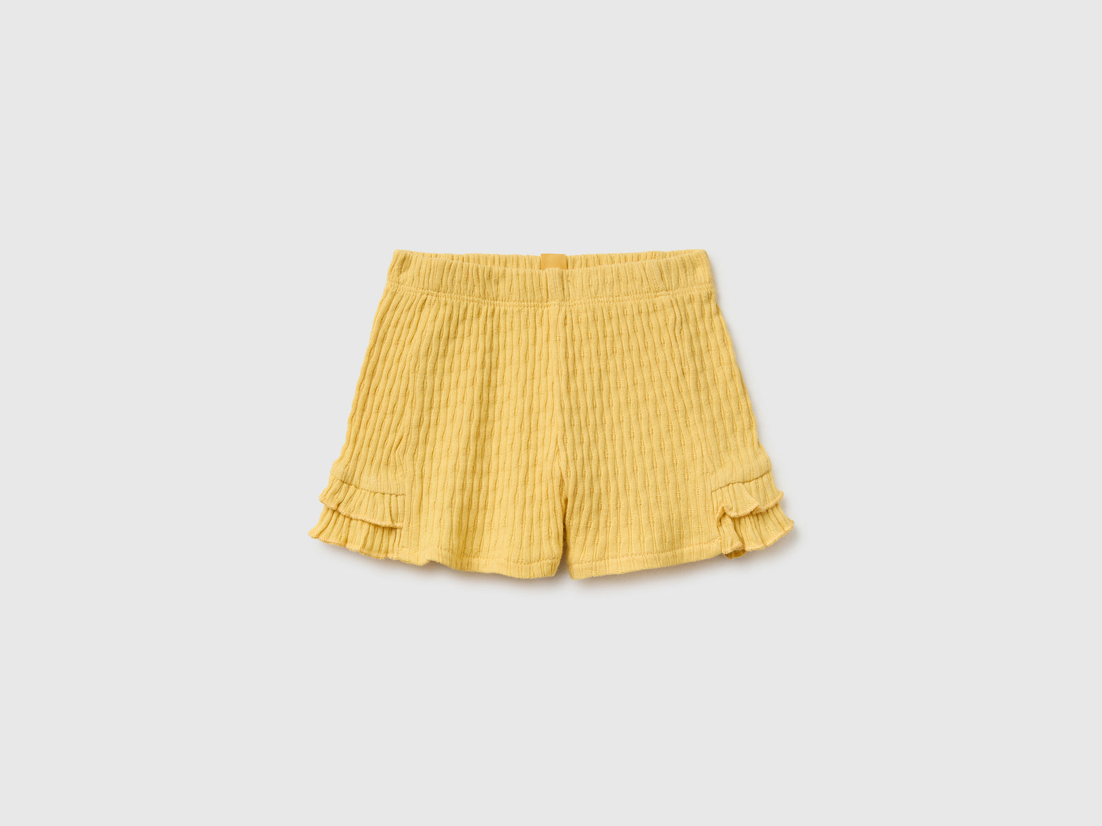 Shorts em algodão puro com folhos - ucb_image_FS