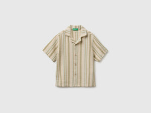 Camicia over a righe