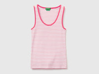 Striped tank top in pure cotton - ucb_image_FS