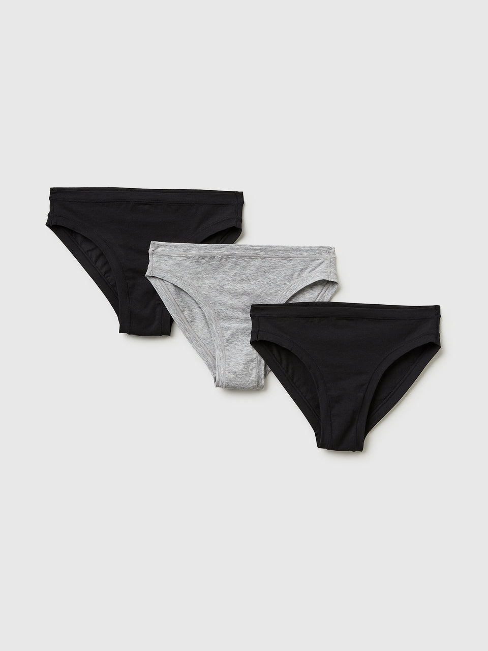 Three low-cut briefs in super stretch cotton - ucb_image_FS